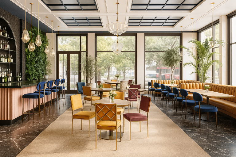 Stackable Banquet Chairs | Banquet Hall Seating — Aura Seating